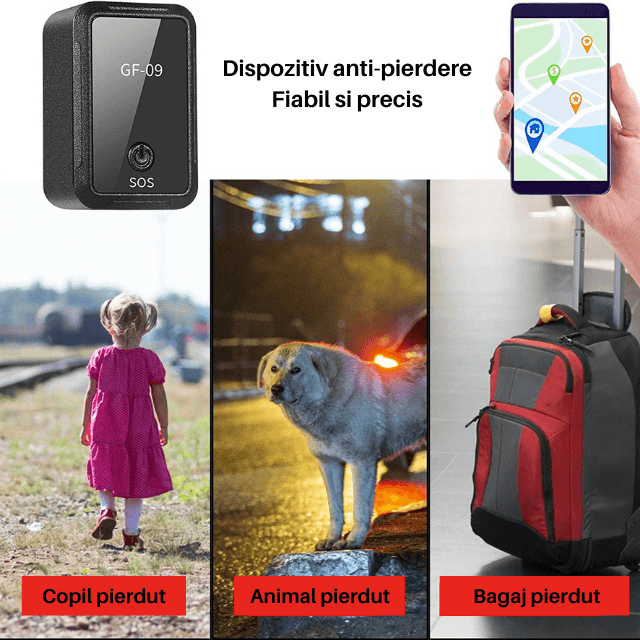 GPS Tracker Pentru Localizare Autoturism, Persoane Si Animale SpectrumPoint®, Nano Sim Card 2G, Inregistrare Vocala, Negru - imagine 13